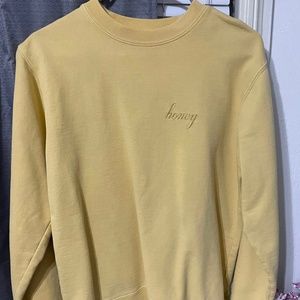 Brandy Melville honey sweatshirt
